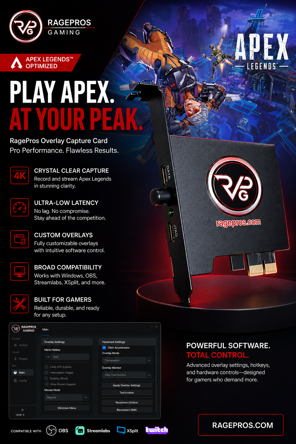 APEX Legends DMA - Aimbot, Triggerbot, ESP, Radar, Misc [2PC DMA Hardware]