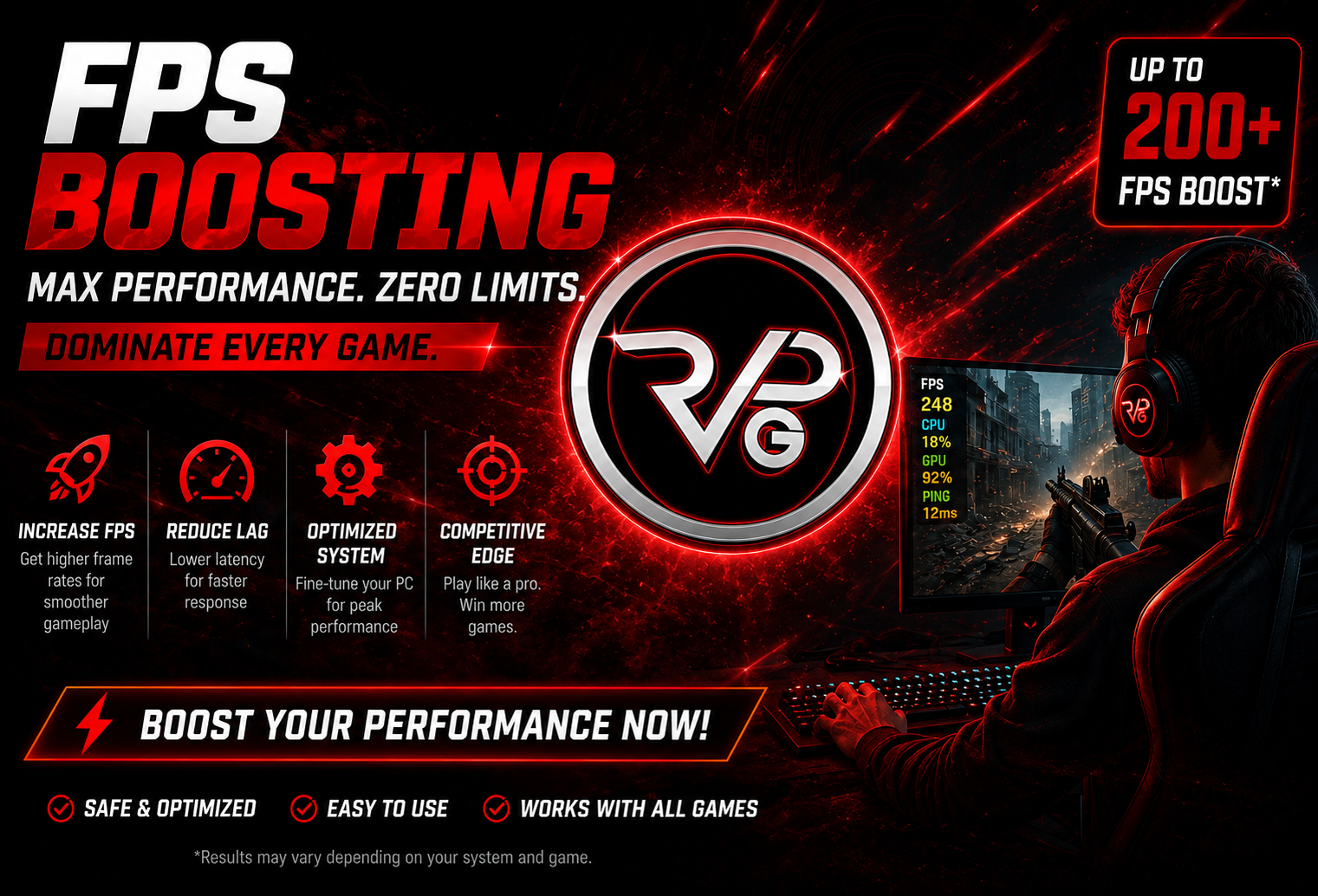 Computer FPS Boosting Service