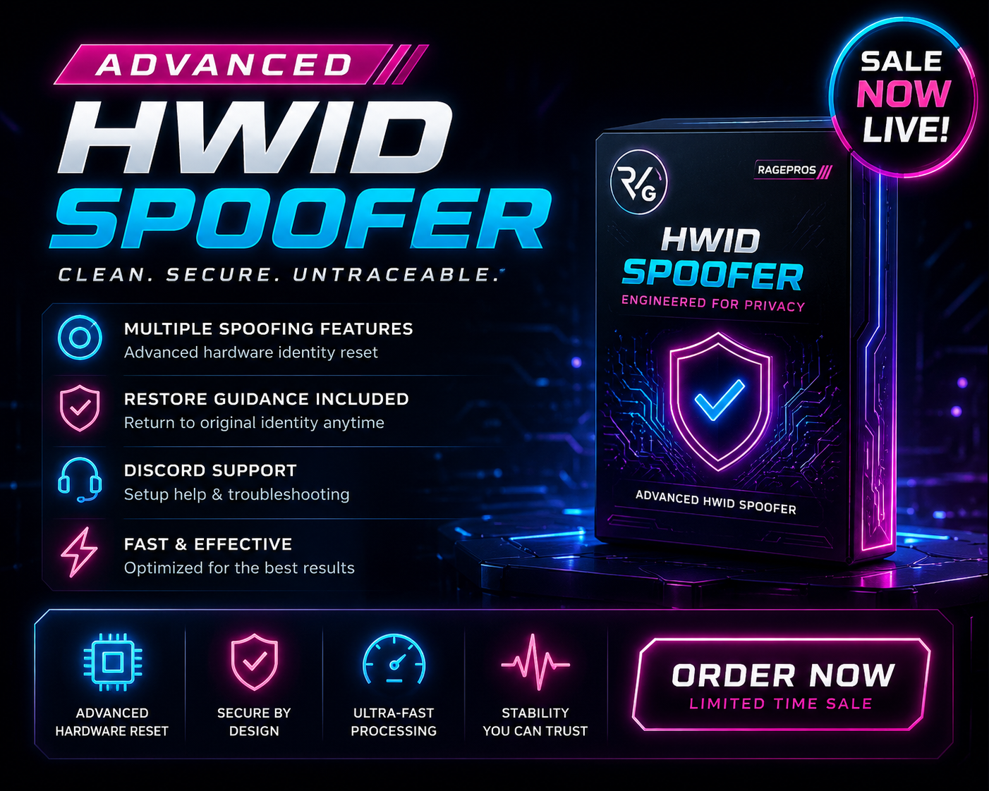 Advanced HWID Spoofer Sale