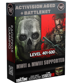 Activision Aged Level + Battlenet Accounts (Multi-Levels)