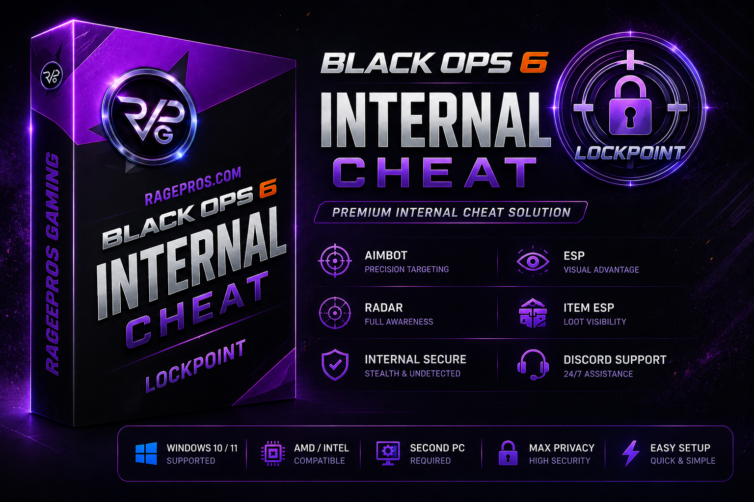 Black Ops 6 Internal Cheat & Streamproof