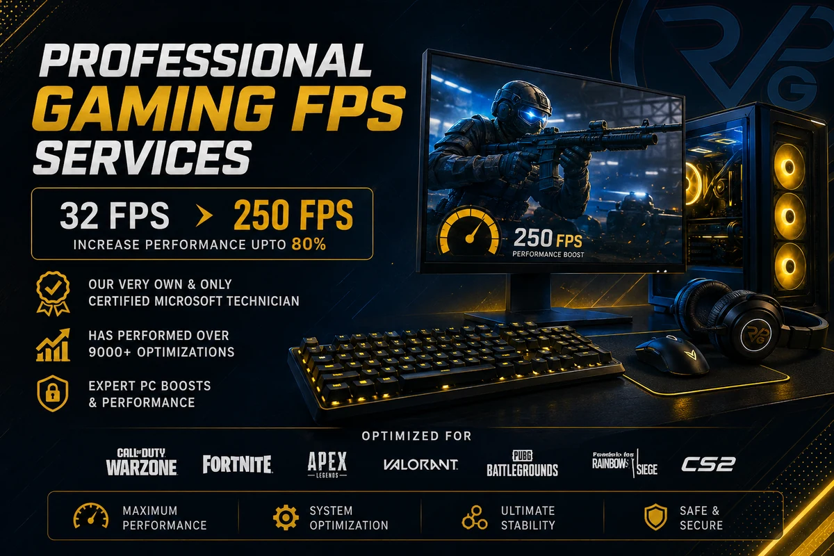 Professional Gaming FPS Optimization Services